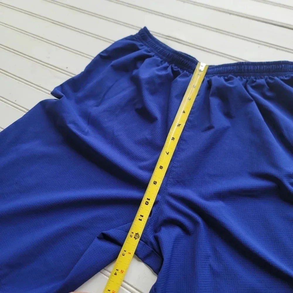 Nike Blue Running Shorts Youth Dri Fit Active Sports Blue Sz M